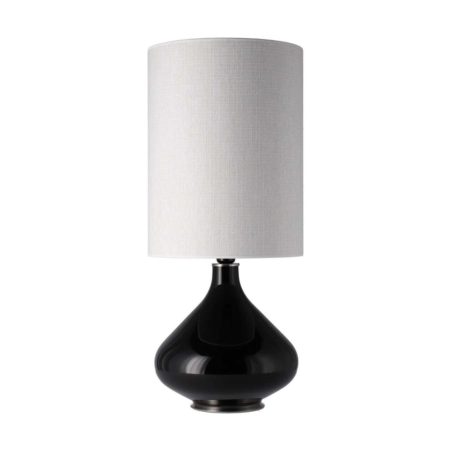 Flavia Large Svart fot, Skärm Babel Beige
