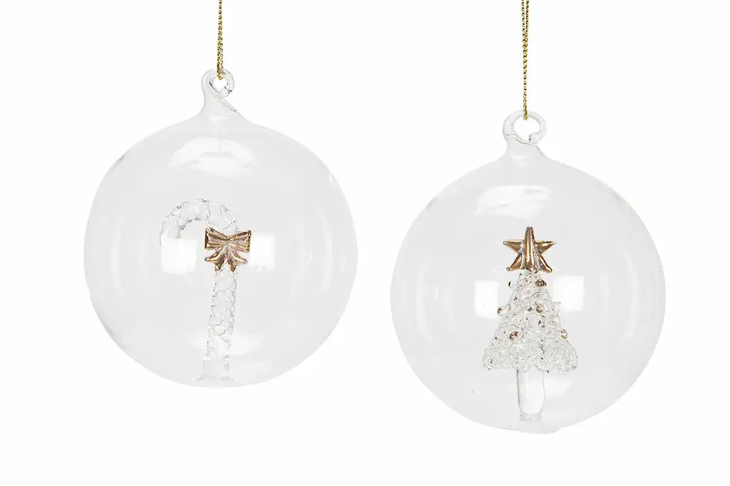 Alot Kula Julmotiv Glas Mix 8cm