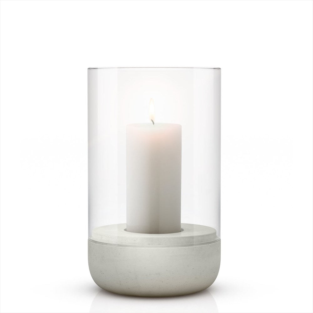 Blomus Calma Ljuslykta Medium 20 cm Light Gray