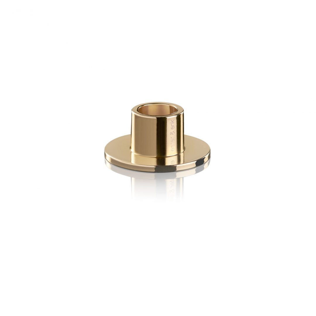 Ester & Erik Ljusstake Small Gold Shiny