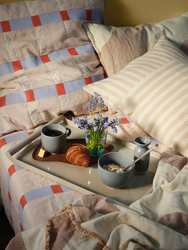 Broste Charlie Tray Light warm grey 30x50x2cm