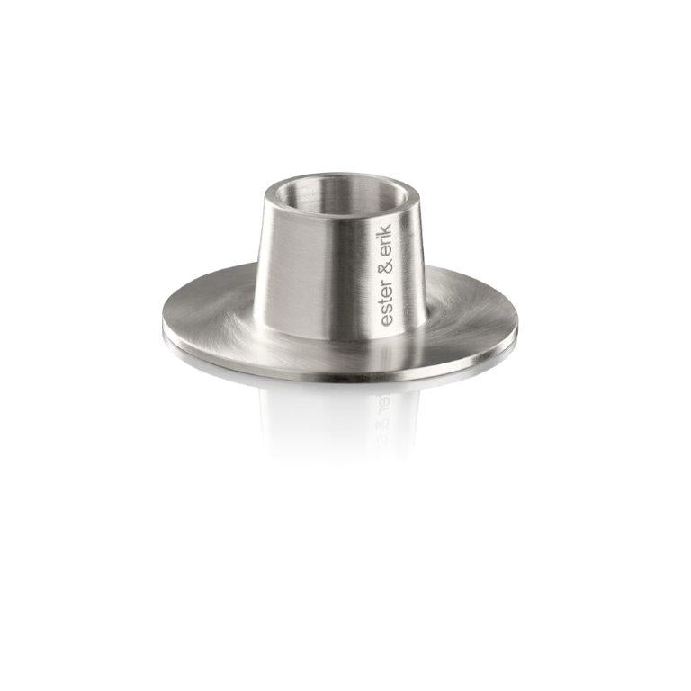 Ester & Erik Ljusstake Medium Silver Matt