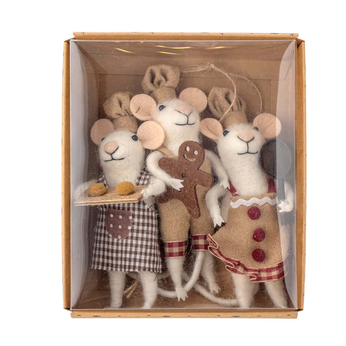 Bloomingville Peo Julgranshängen Möss 3-pack