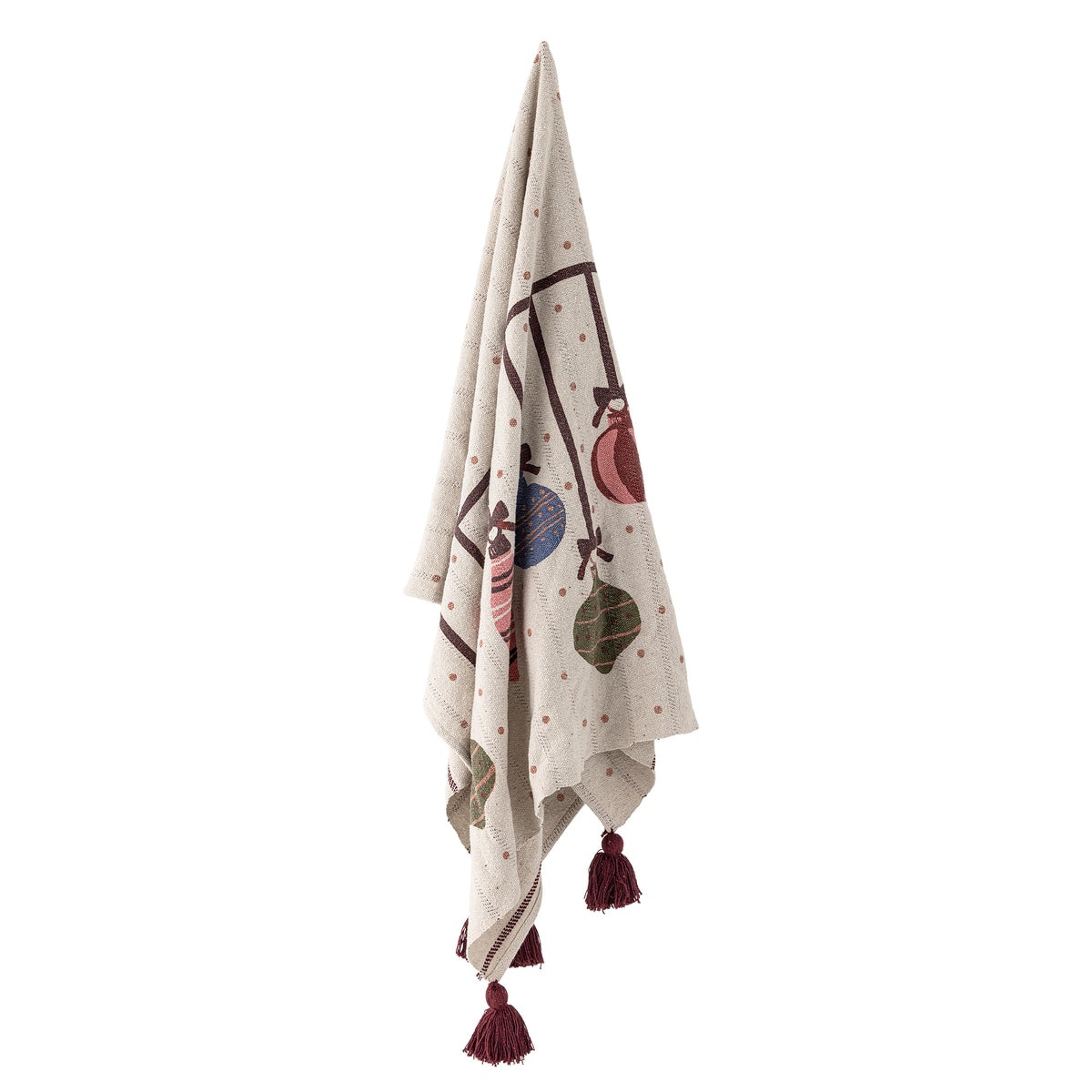 Bloomingville Ornamentia Throw Julmotiv