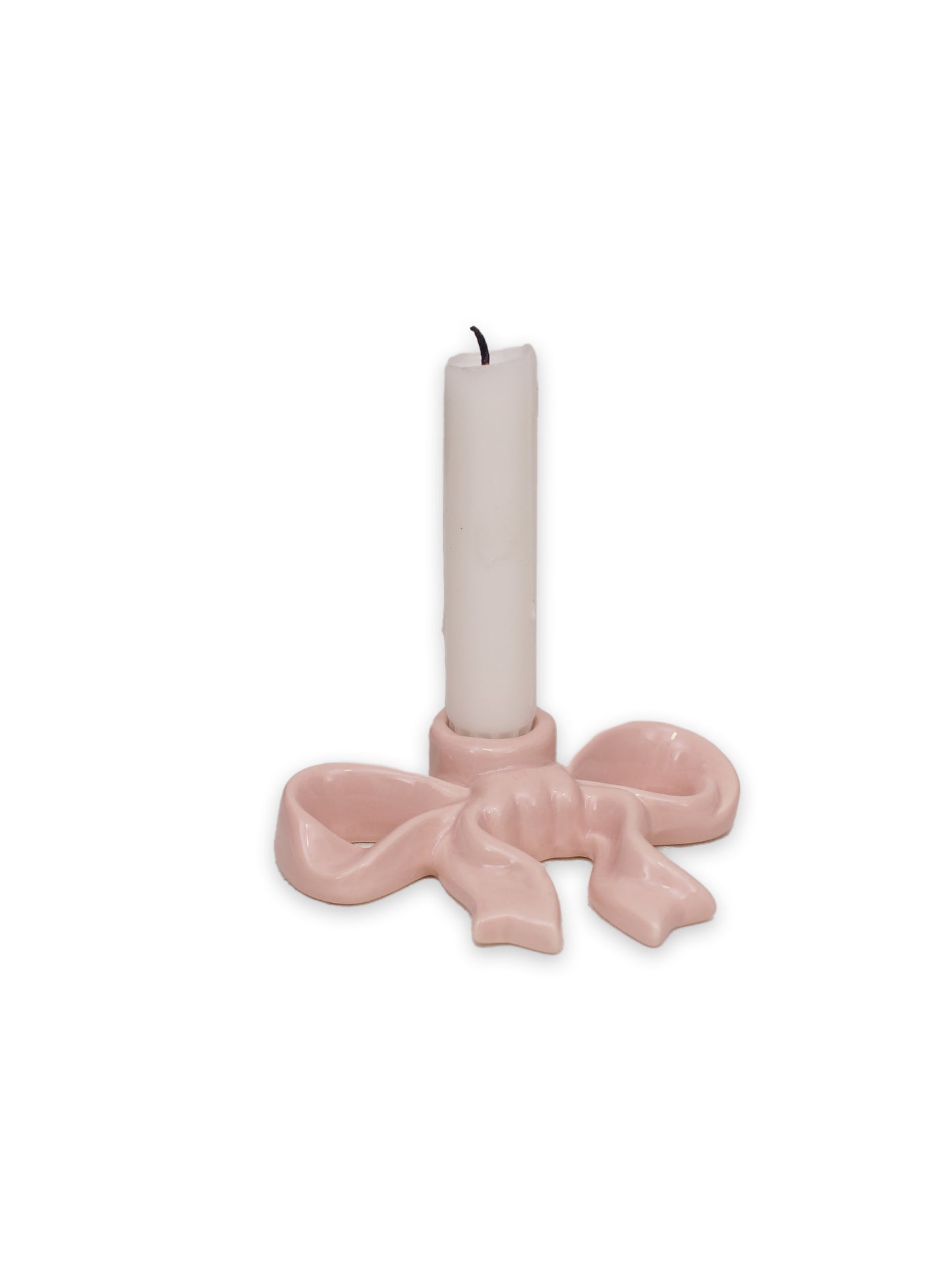 Mitt & Ditt Fenja Rosett Ljusstake Rosa S