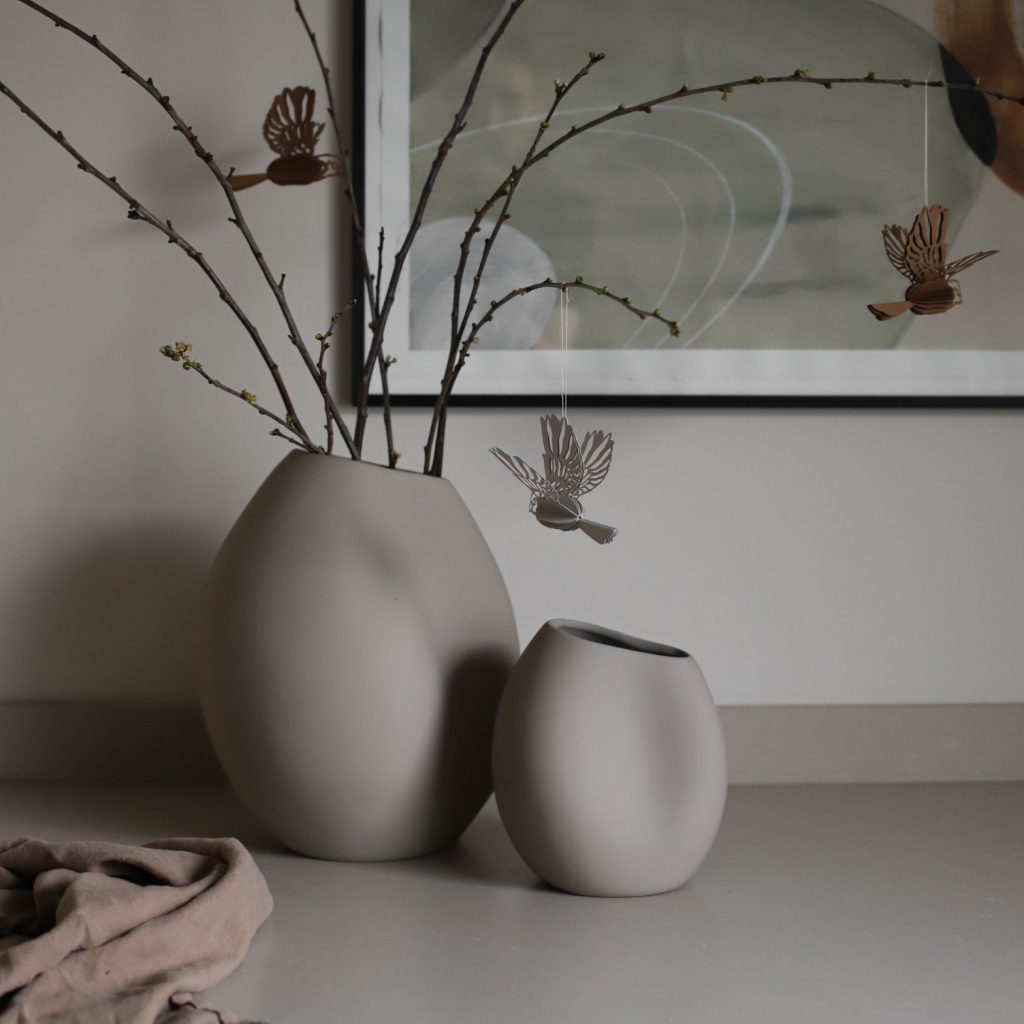 Cooee design Lee Vase Sand 18cm