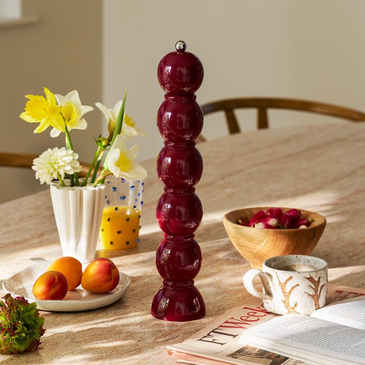 Addison Ross Salt & Pepparkvarn Bobbin 35cm Cherry
