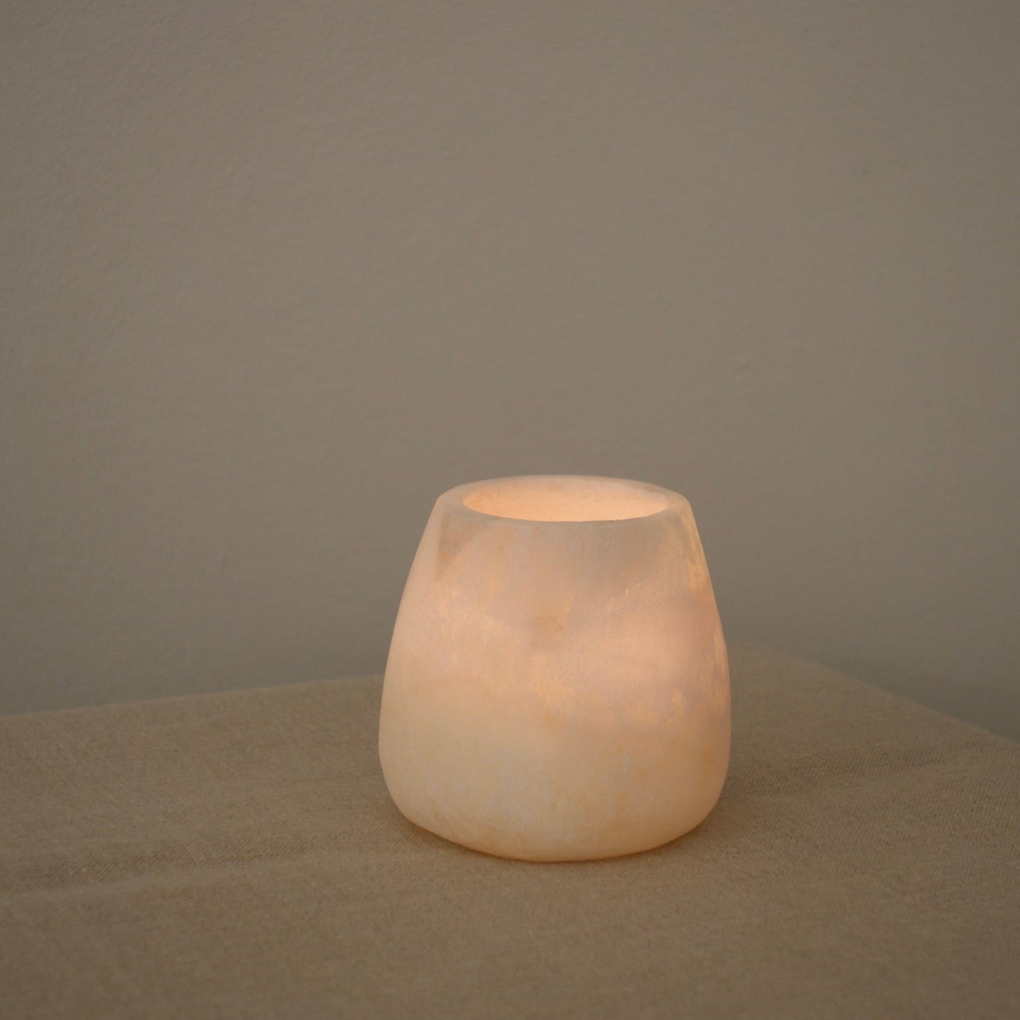 Sirocco Living Alabaster Arduss Mini White 8 cm