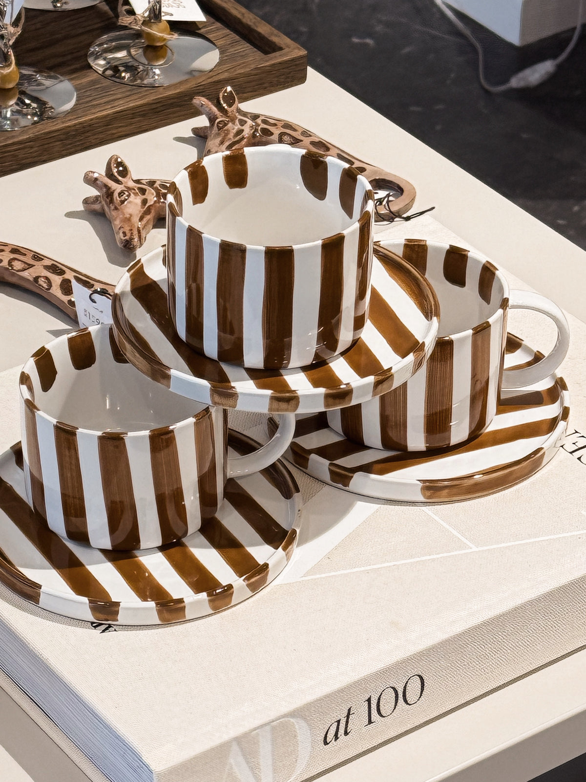 Olsson & Jensen Monica kopp med fat brun
