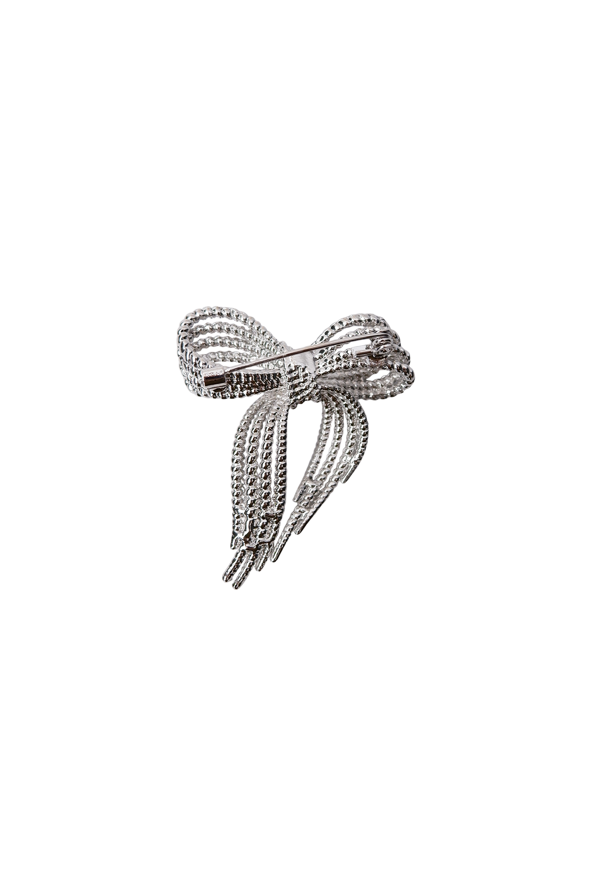 Black Colour Bow Brooch