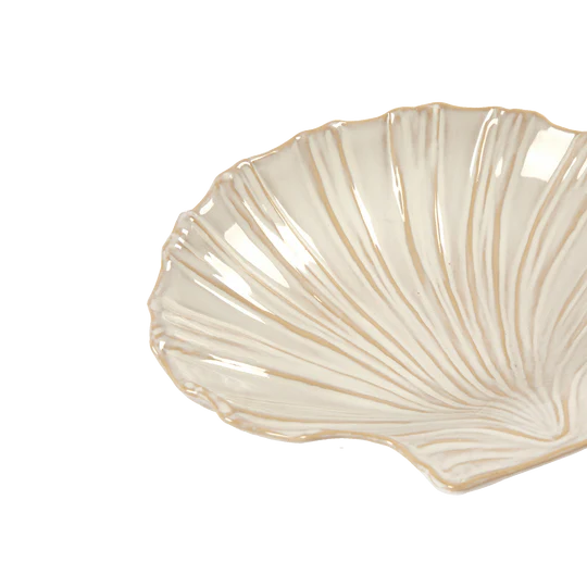 Pick a Poppy Shell liten Skål Offwhite