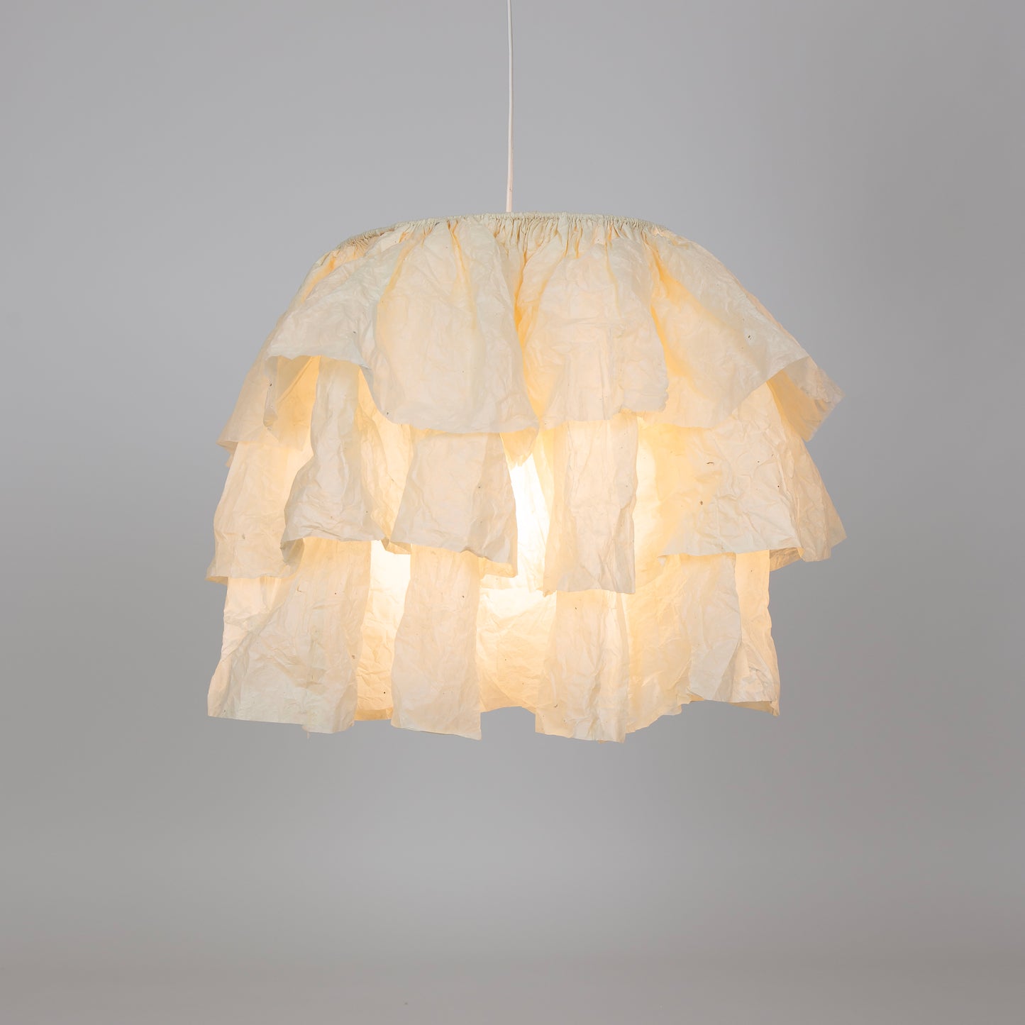A World of Craft Flounce Lampskärm L, Offwhite