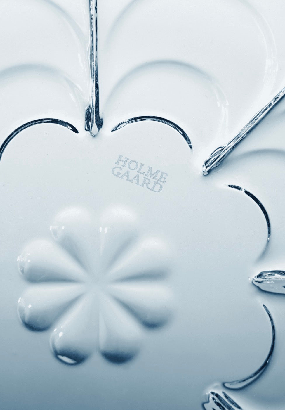 Holmegaard Lily Vas Blue Iris