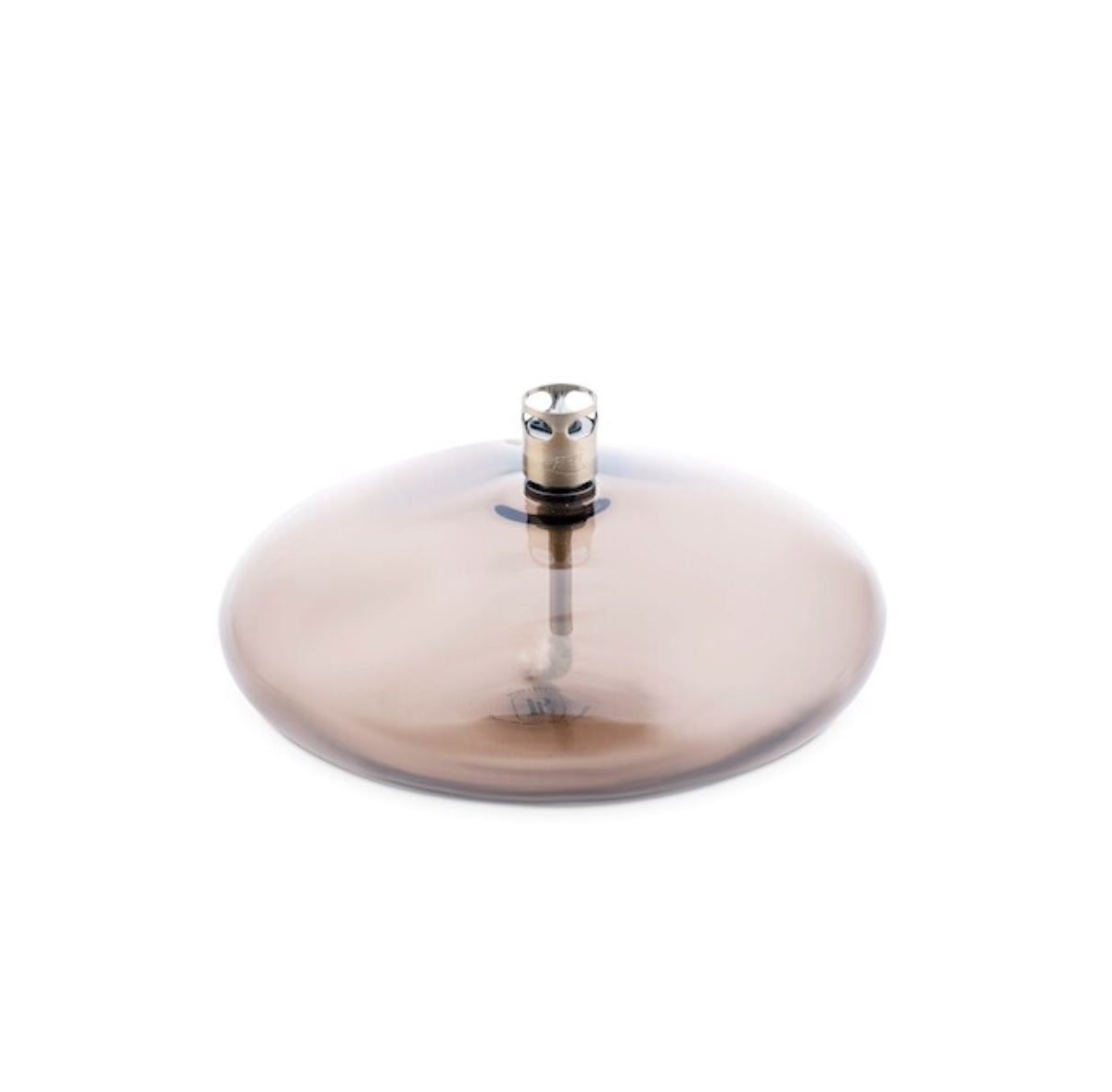 Peri Design Oljelampa Glas Disc Champagne Medium 14cm