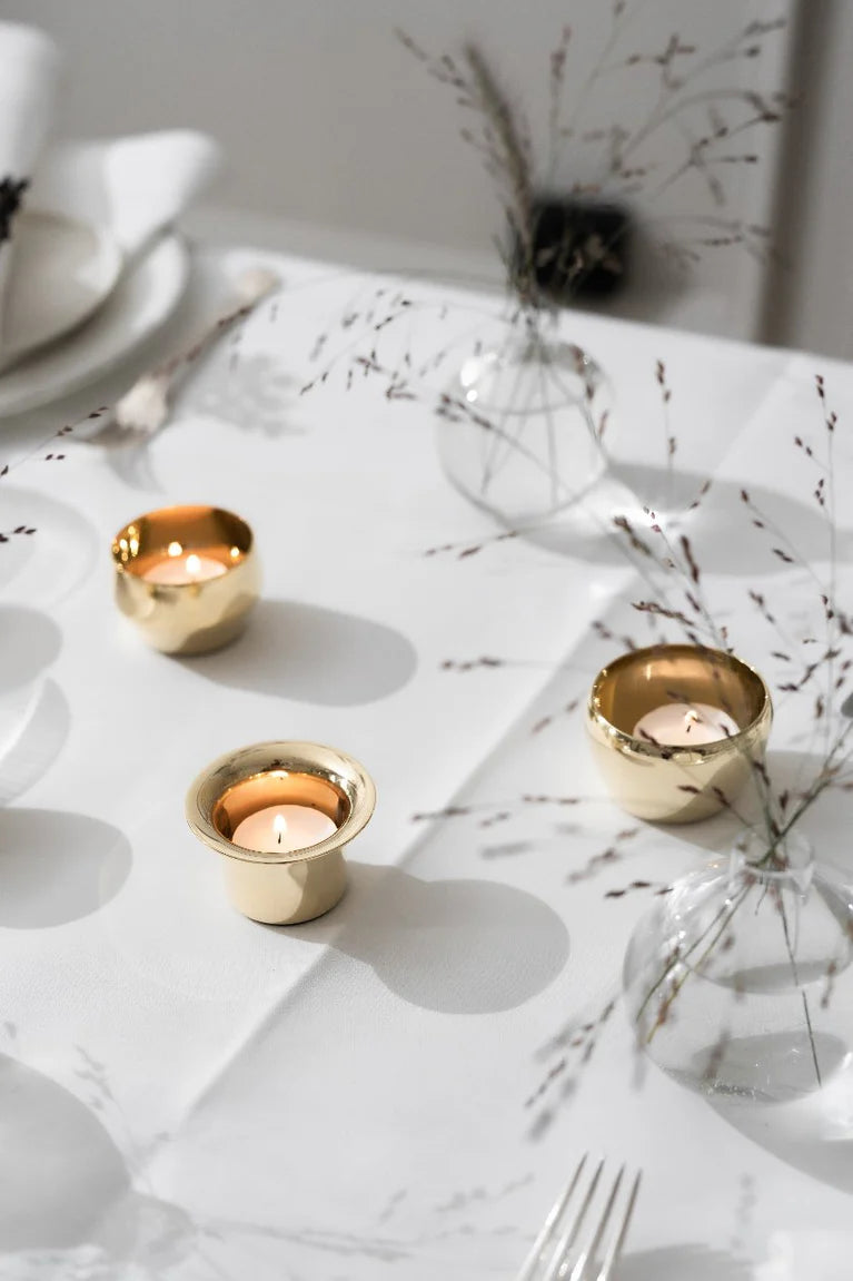 Skultuna Kin Ljuslykta 3-pack Brass