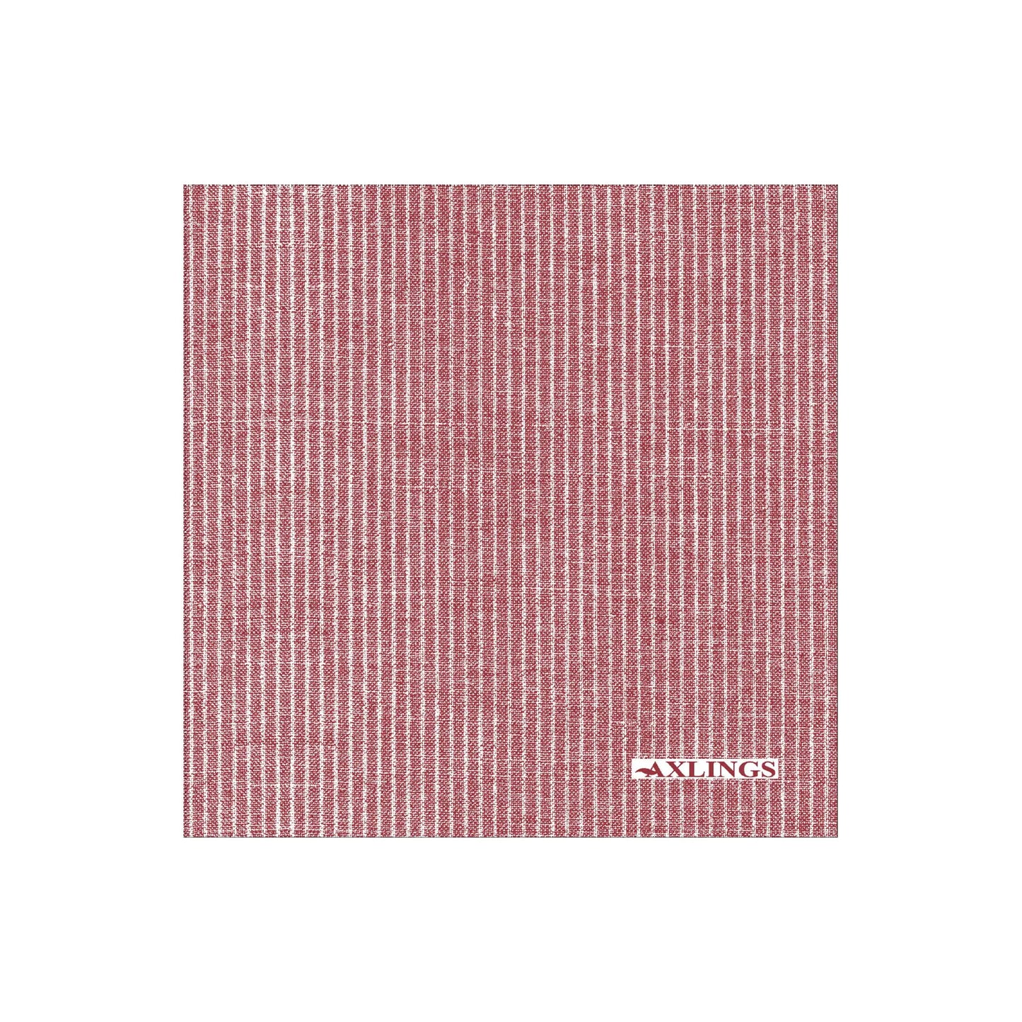 Axlings Pappersservetter Kritstreck Vinröd 50-pack