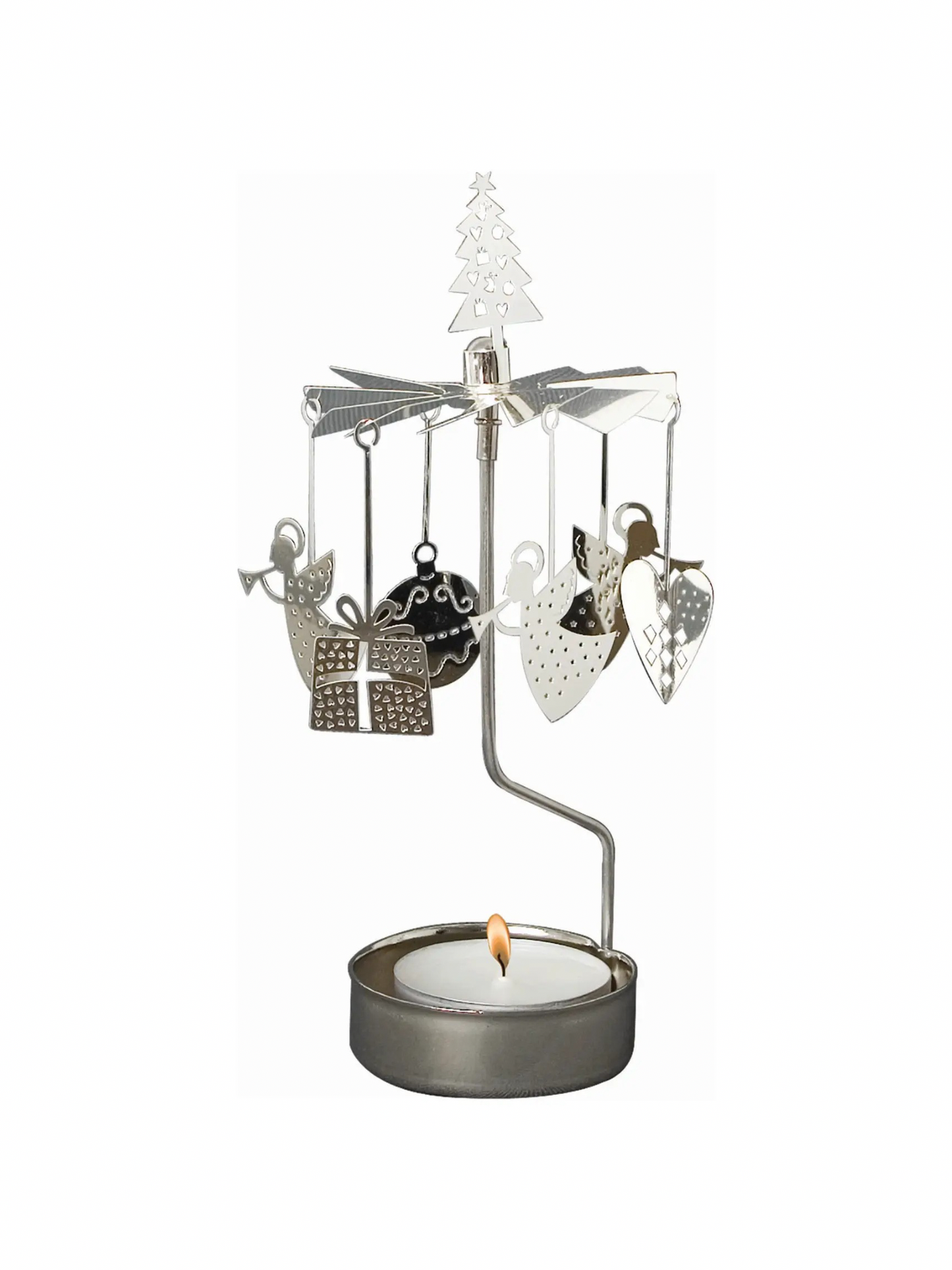 Pluto Design Änglaspel Merry Christmas Silver