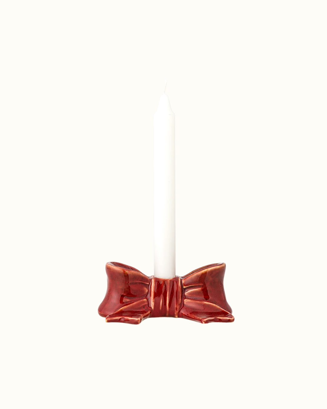 Bloomingville Rosett-ljusstake Röd