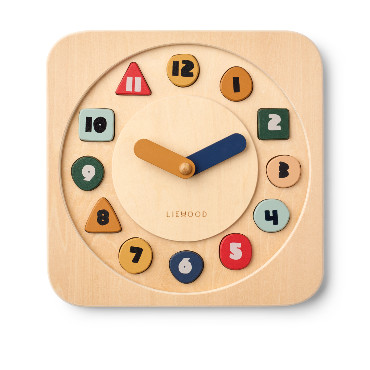 Liewood Karamo Moods & Time Activity Board -Characters Sandy