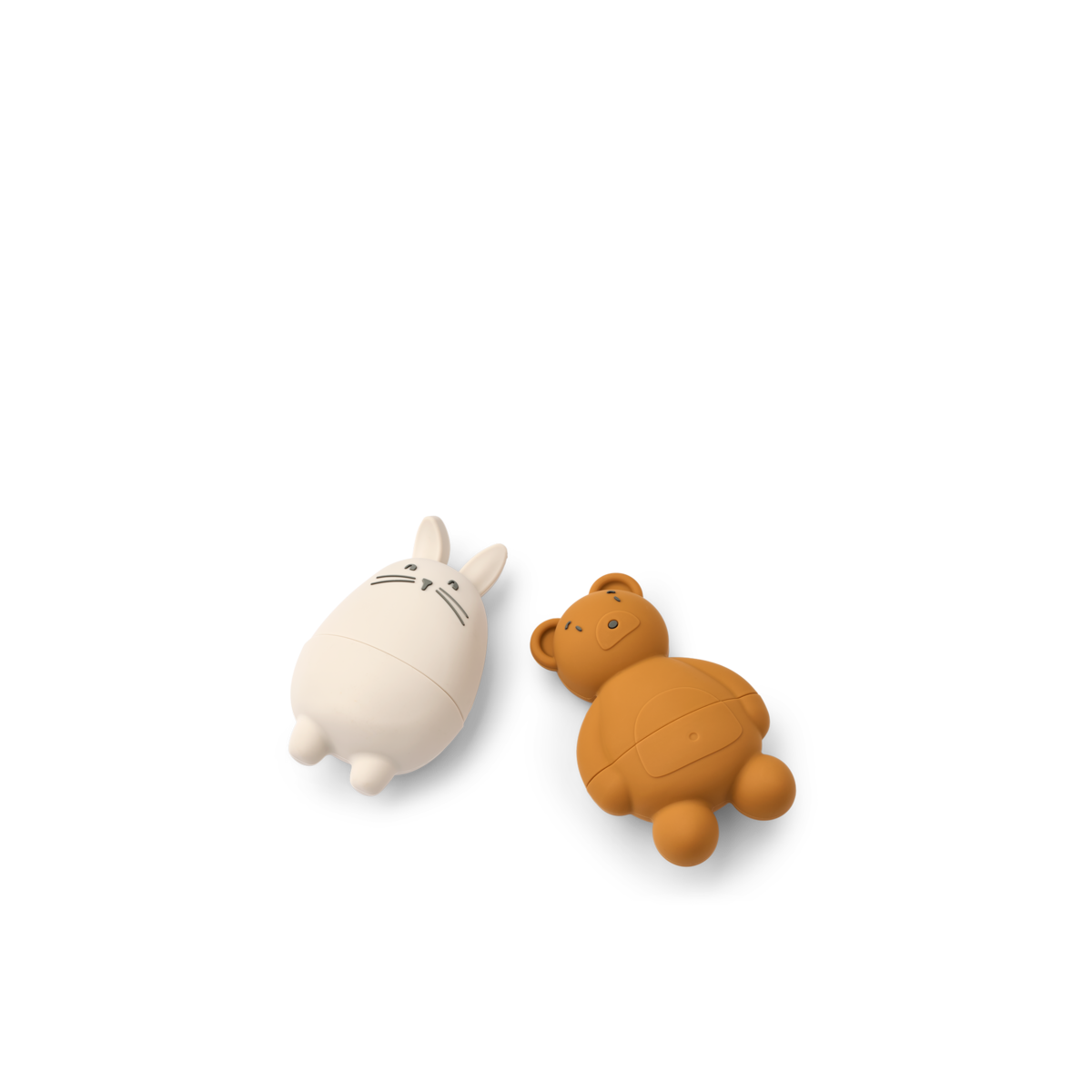 Liewood Duncan Classic Silicone Bath Toys - Sandy /Mustard mix