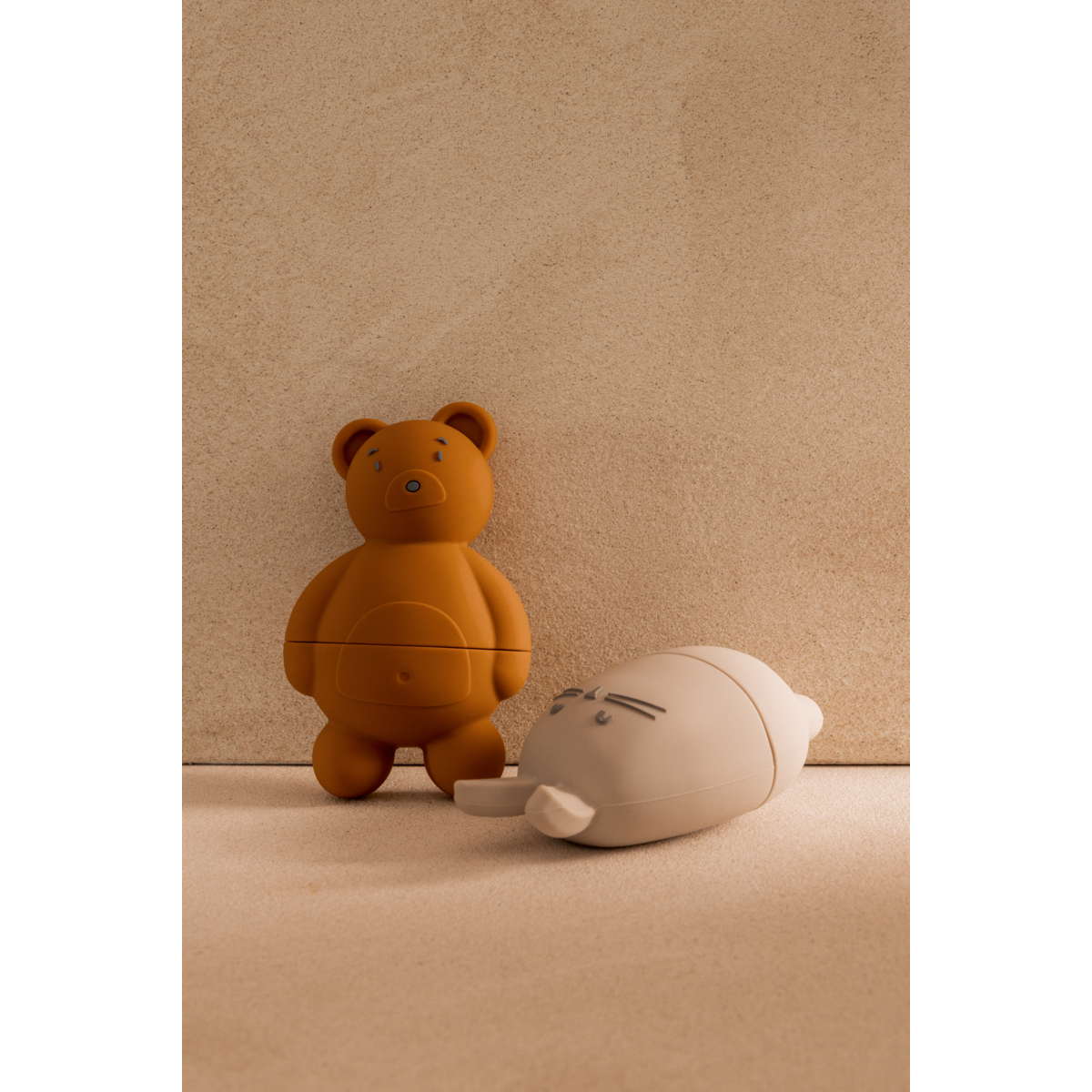 Liewood Duncan Classic Silicone Bath Toys - Sandy /Mustard mix