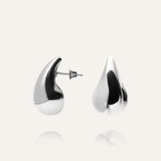 Mockberg Waterproof Plain daring dupe earring Small Silver