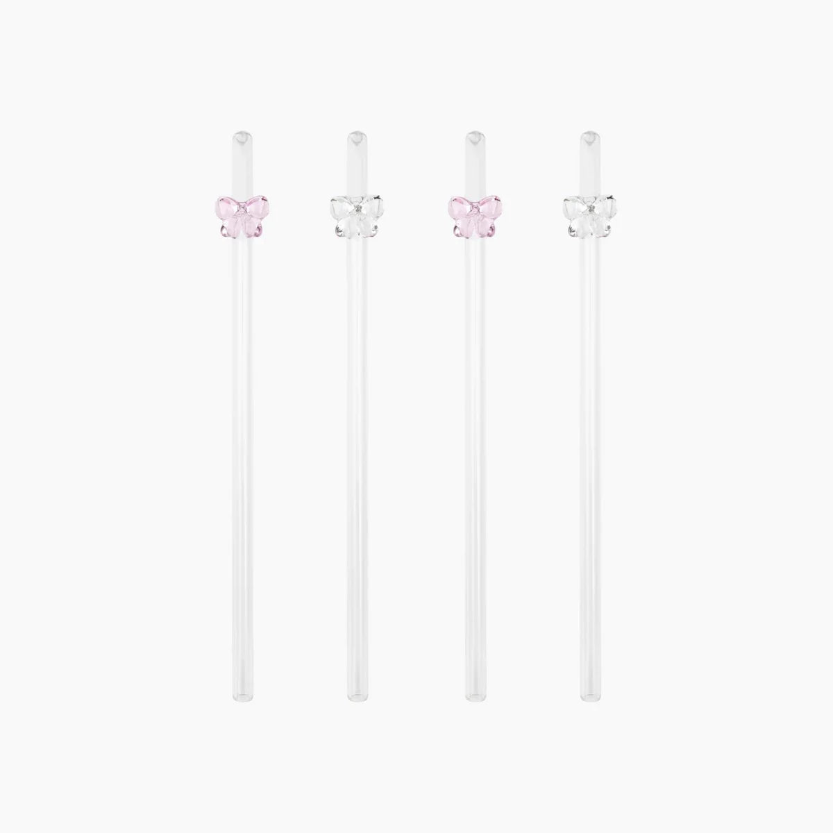 Lepelclub Bow straws 4-pack