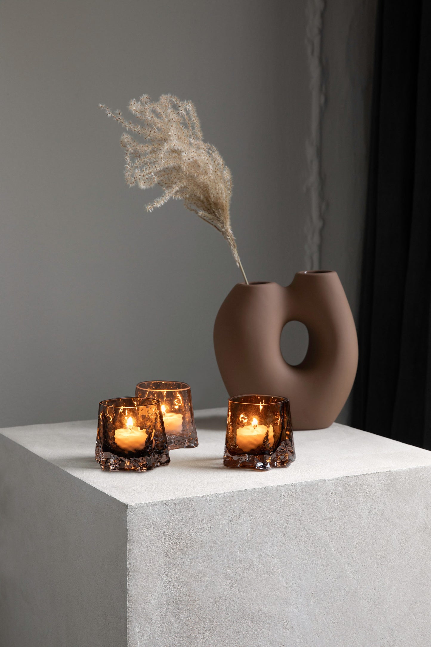 Cooee Design Gry Tealight Cognac