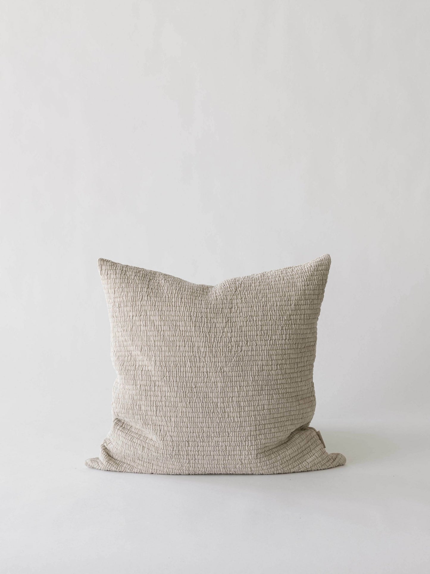 Tell Me More Brick kuddfodral 50x50 - sand beige
