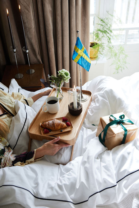Sagaform Carl Påslakanset Vit