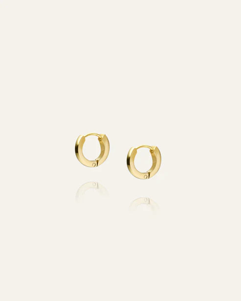 Mockberg Waterproof Classic hoops Mini Gold