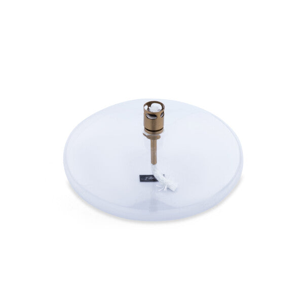 Peri Design Oljelampa Disc Klart glas Mässing M