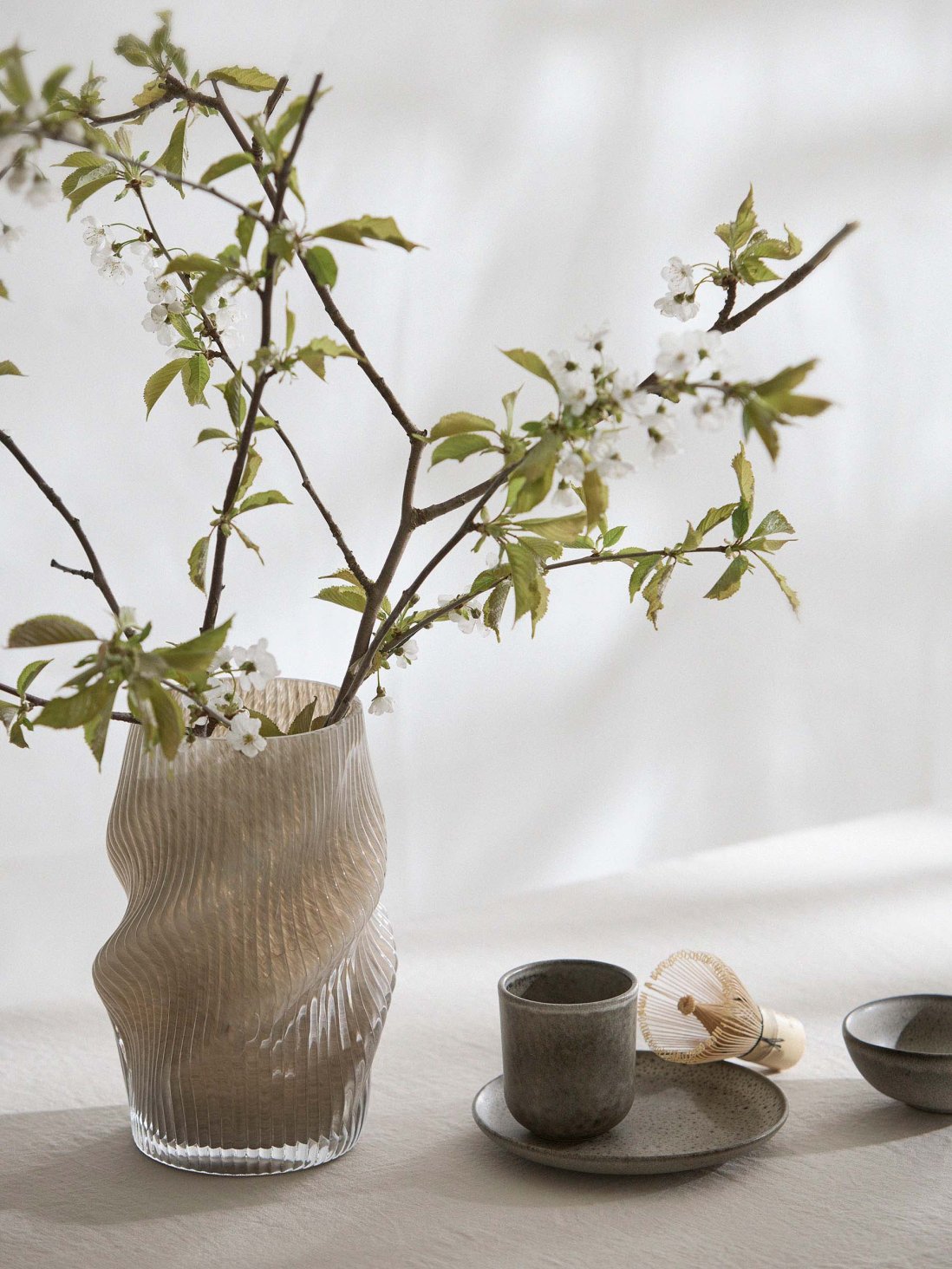 Tell Me More Fano vase - taupe