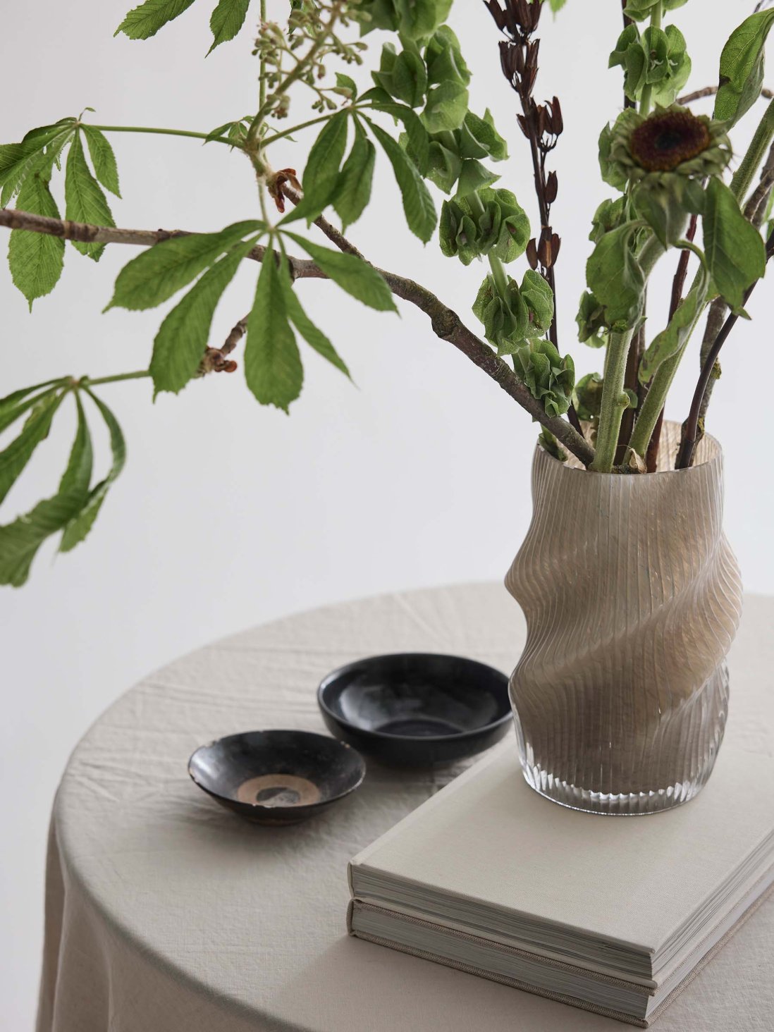Tell Me More Fano vase - taupe
