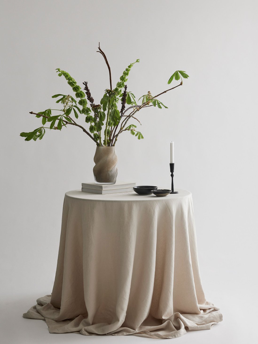 Tell Me More Fano vase - taupe