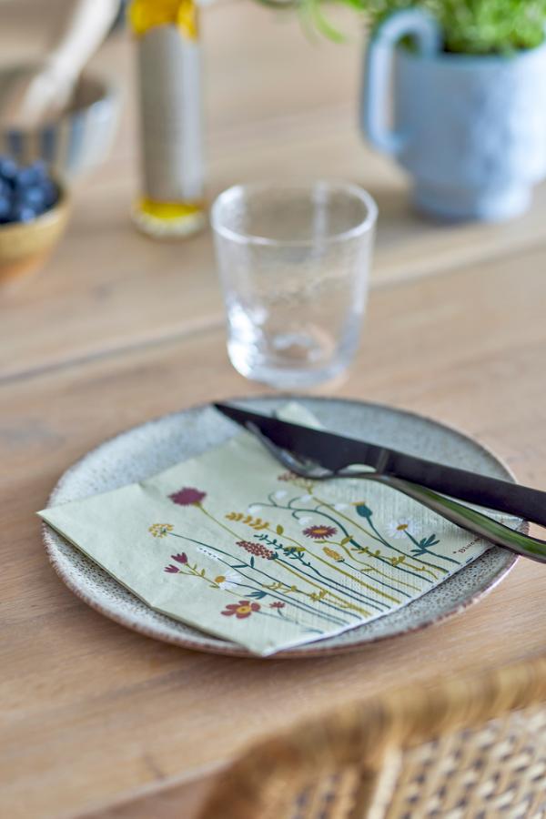 Bloomingville Servett Blommor 20-pack