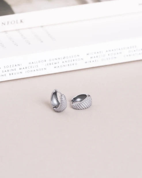 Mockberg Waterproof Honey Hoops Silver Medium