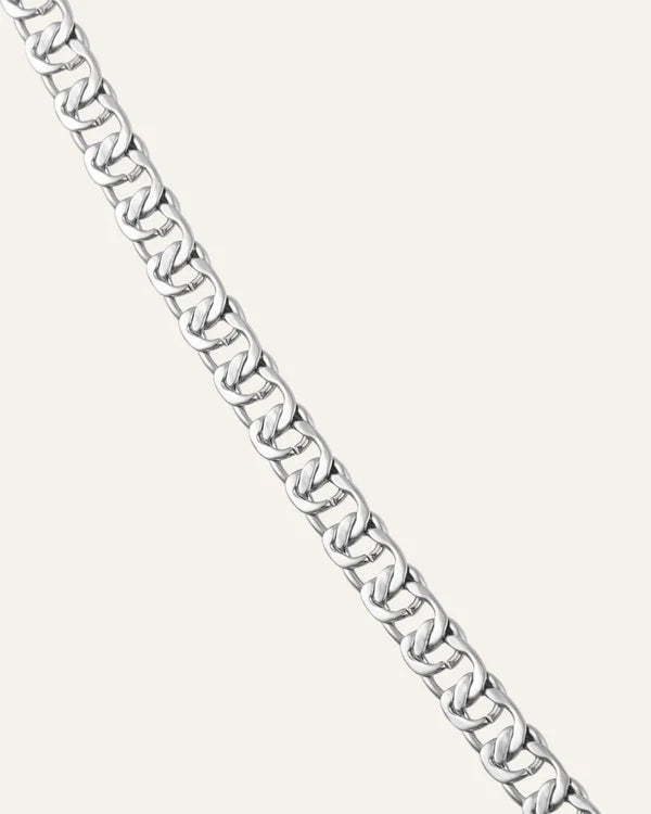 Mockberg Waterproof Infinity Bracelet Silver