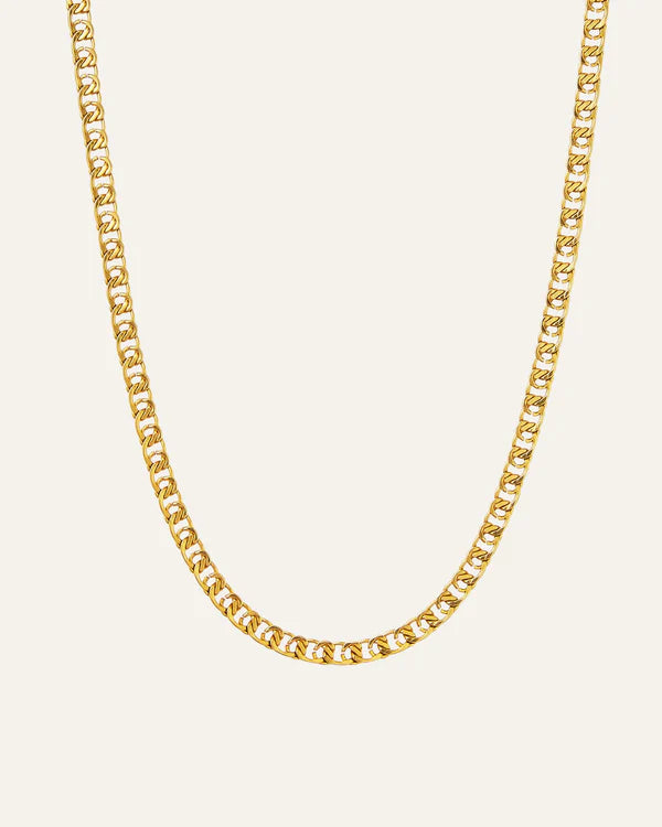 Mockberg Waterproof Infinity Necklace Gold