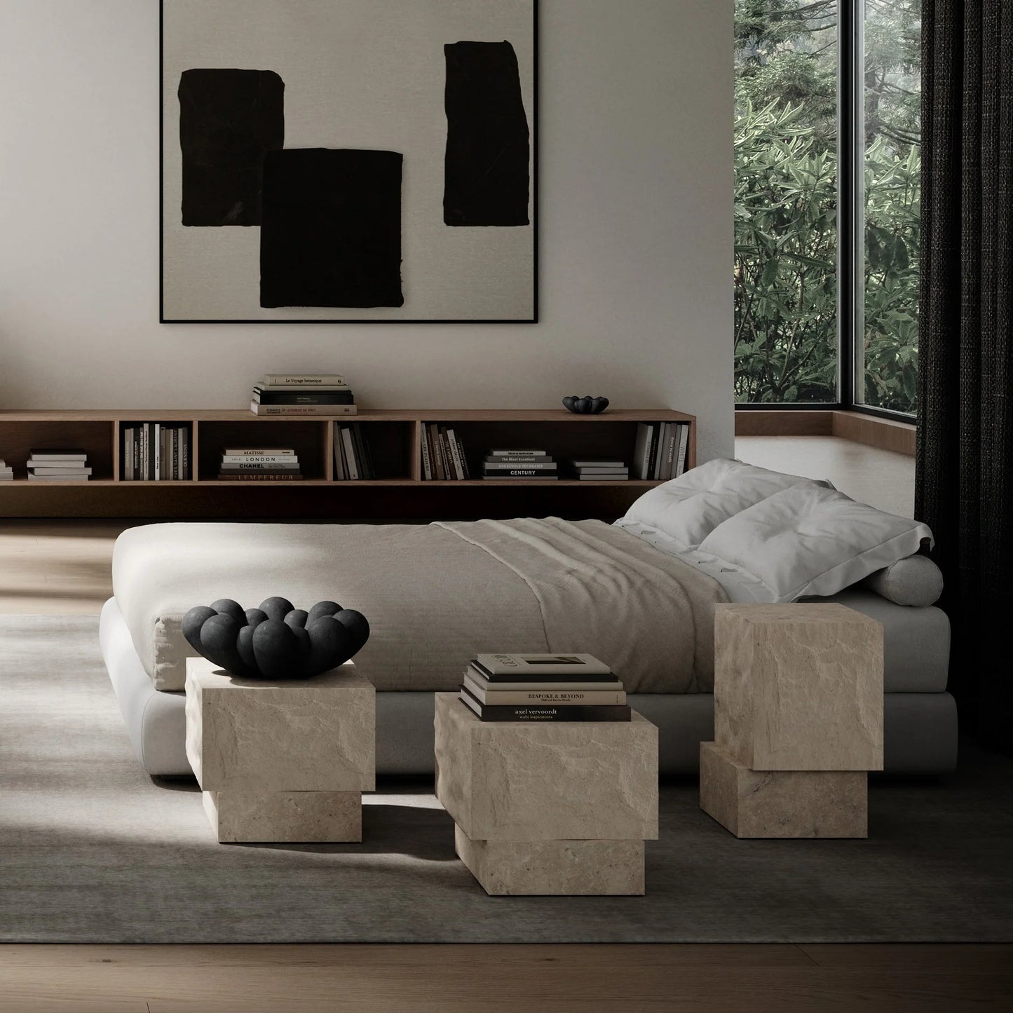 101 Copenhagen Bloom Tray Big - Black