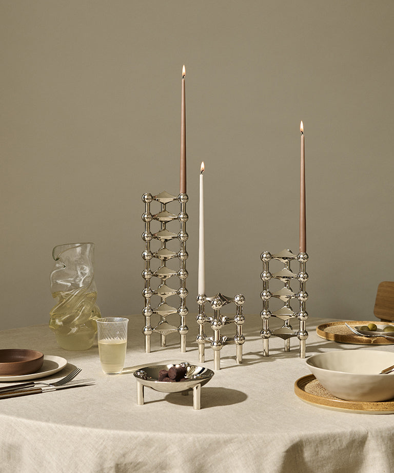 STOFF Nagel Candles by Ester&Erik Soft brown 6-p