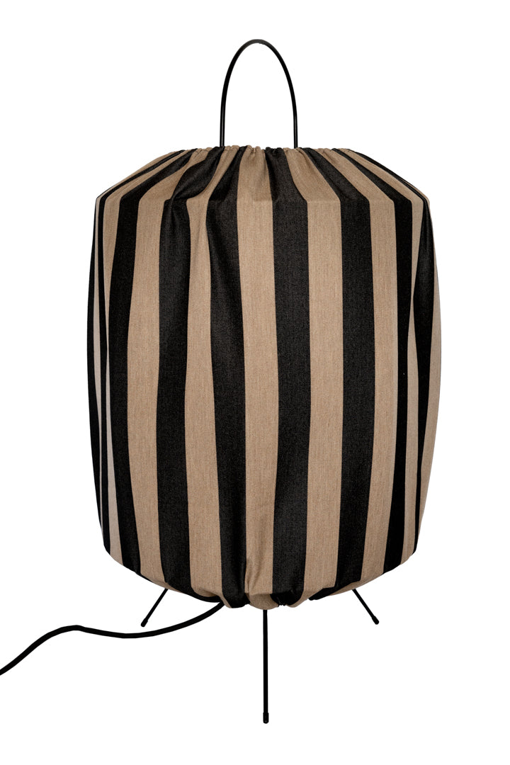 Alde & Lind Utomusgolvlampa - Capri H70 taupe/svart