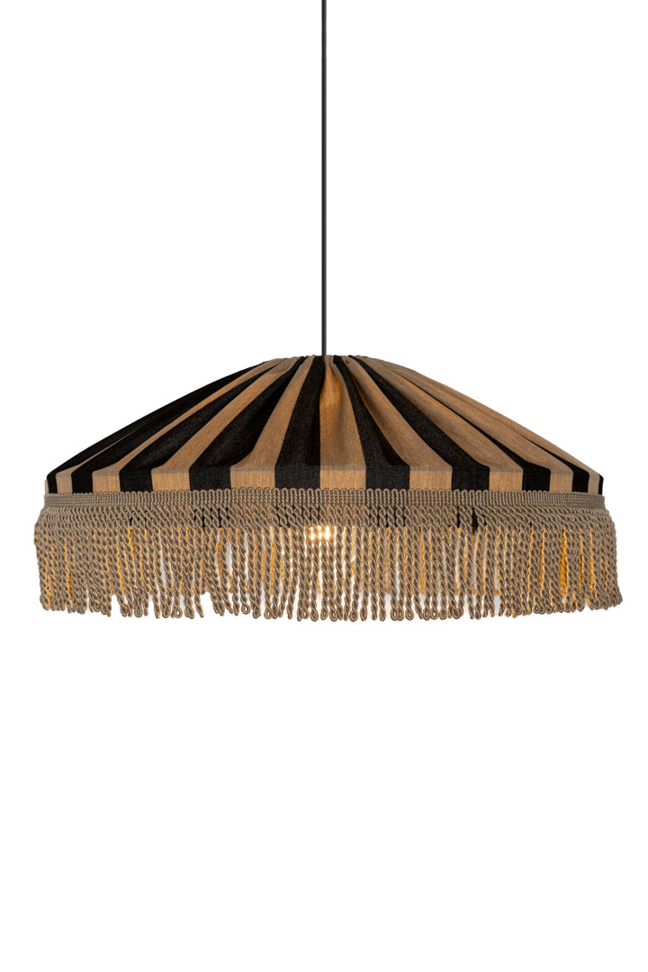Alde & Lind utomhustaklampa - Capri D50 taupe/svart