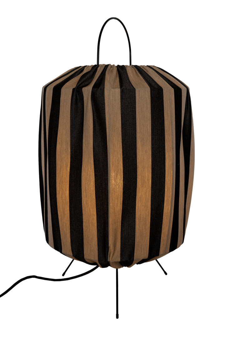 Alde & Lind Utomusgolvlampa - Capri H70 taupe/svart