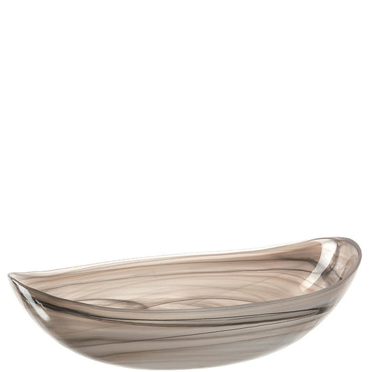 Leonardo Skål oval 32 beige Alabastro