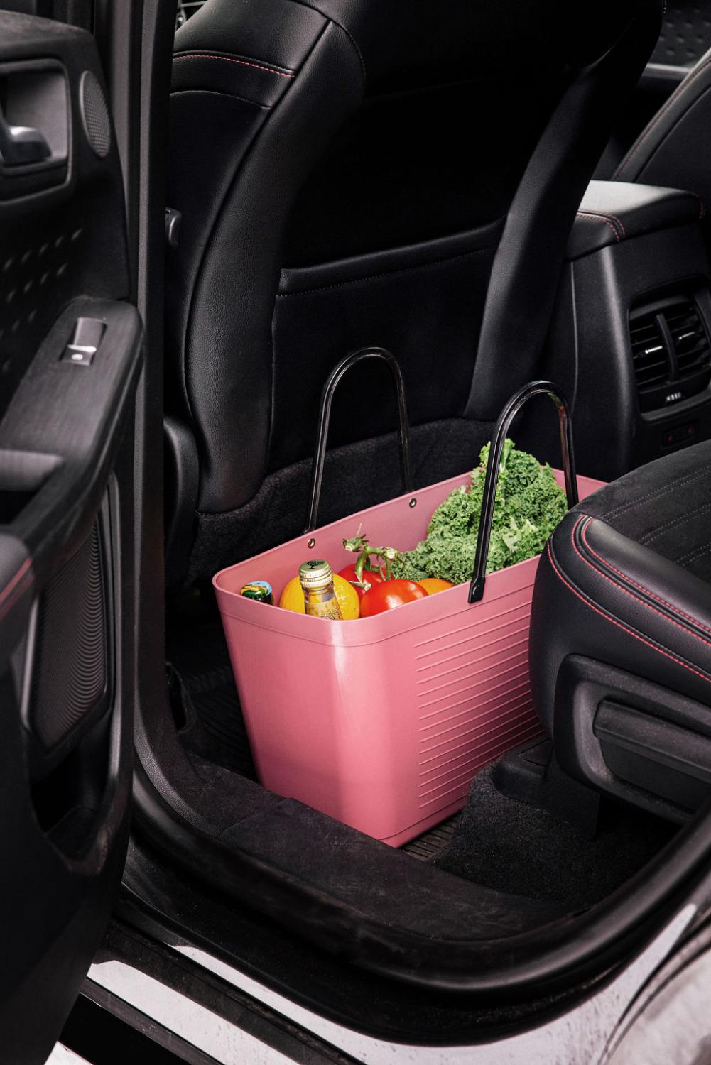 Hinza Väska Stor Varmrosa - Green Plastic