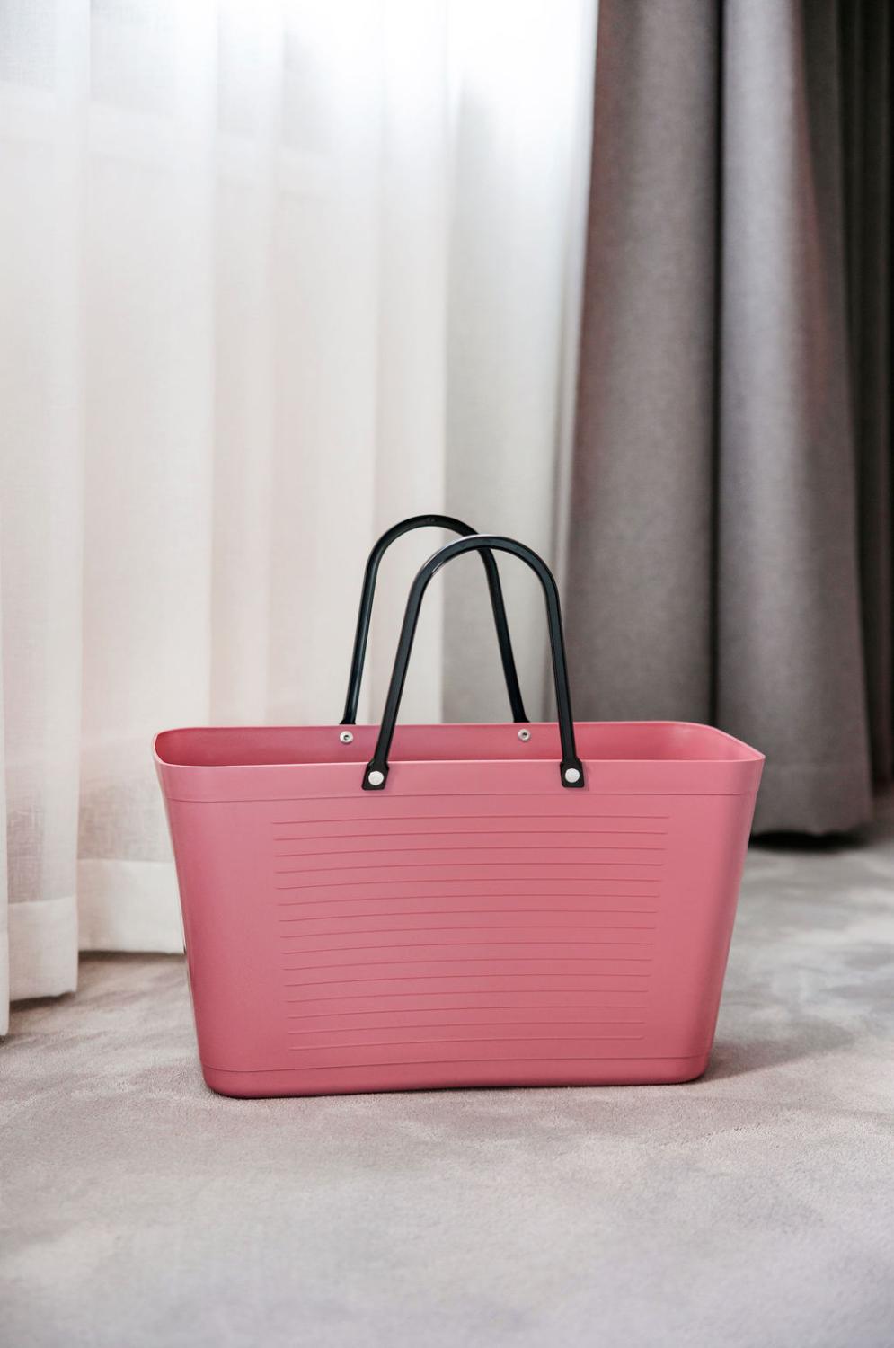 Hinza Väska Stor Varmrosa - Green Plastic