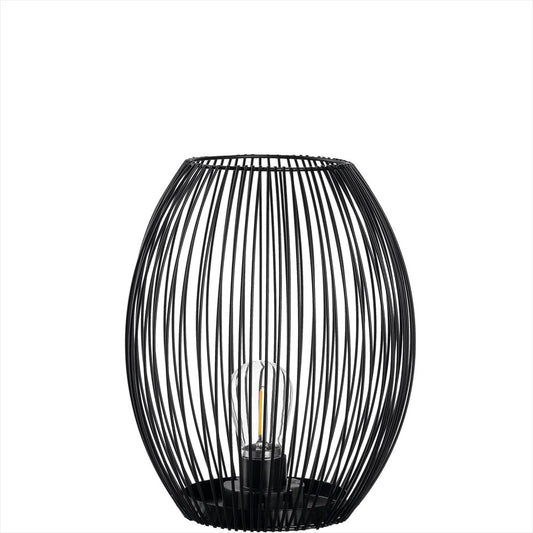 Leonardo Casolare Lanterna 24 cm Svart med LED
