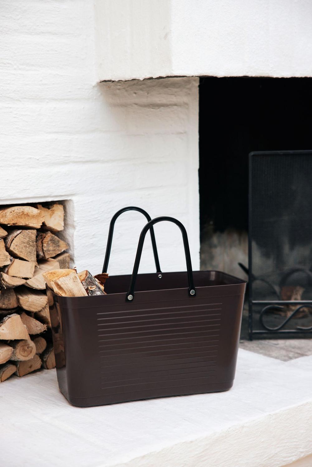Hinza Väska Stor Brun - Green Plastic