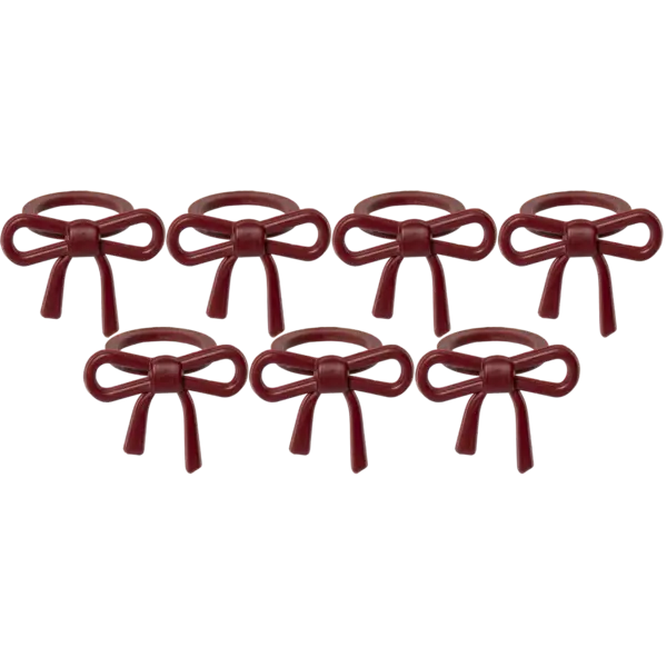 Star Trading Ljusmanschett 7-pack Rosett röd
